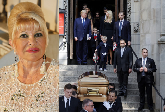 Ivana Trump funeral