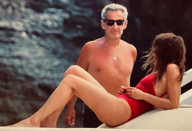 Carla Bruni y Nicolas Sarkozy