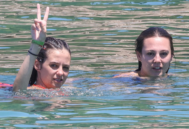Victoria Federica se divirtió de lo lindo en Ibiza.