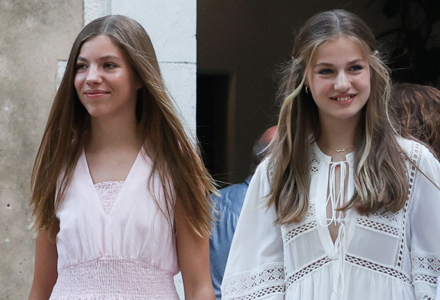 Sofia y Leonor en Mallorca