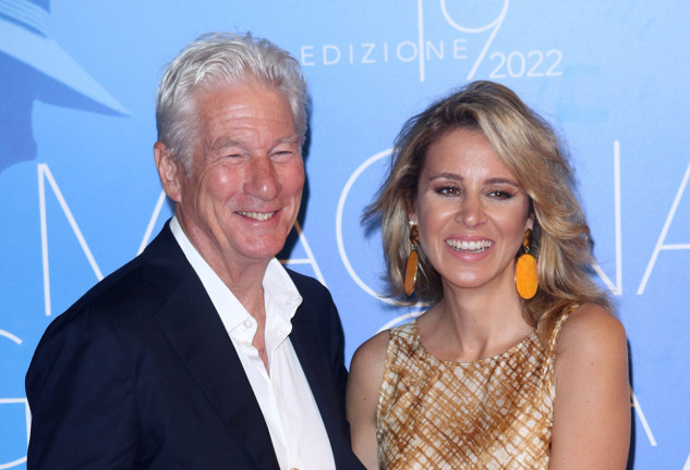 Richard Gere y su mujer Alejandra Silva