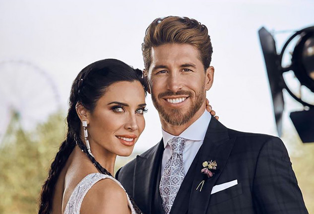 Sergio Ramos y Pilar Rubio