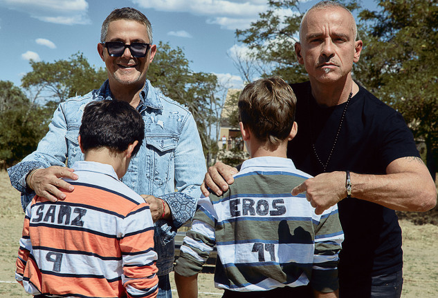 Eros Ramazzotti y Alejandro Sanz