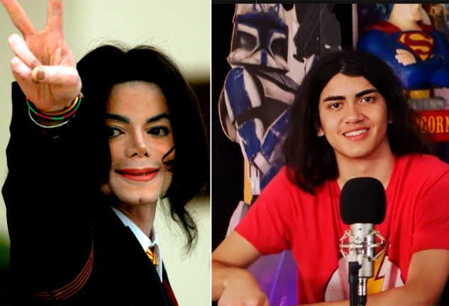 Michael Jackson y su hijo
