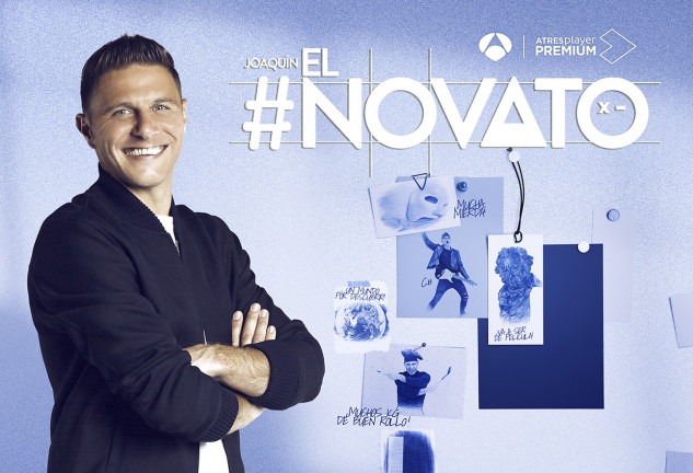 Joaquín en un cartel promocional de El Novato
