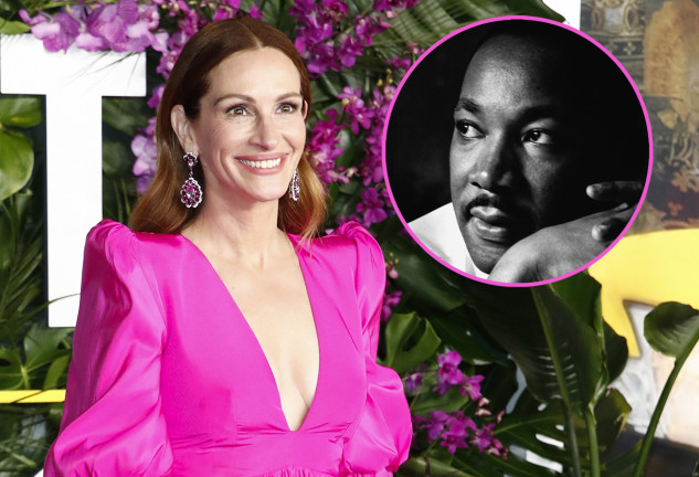 Martin Luther King pagó los gastos médicos del nacimiento de Julia Roberts.