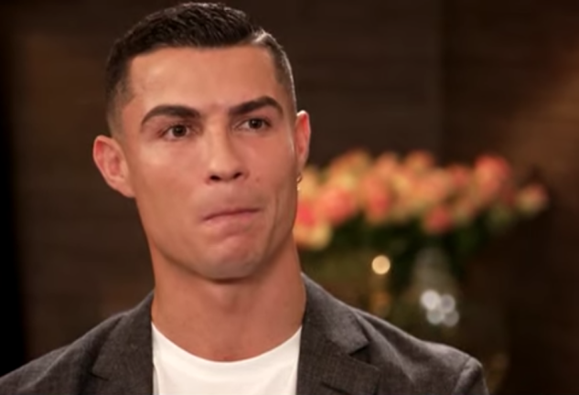 Cristiano Ronaldo, en la entrevista para Piers Morgan.