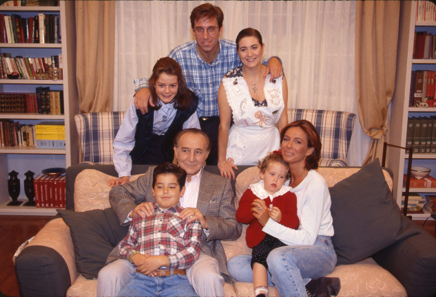 Los actores de 'Médico de familia' en la 1º temporada de la serie (1995).