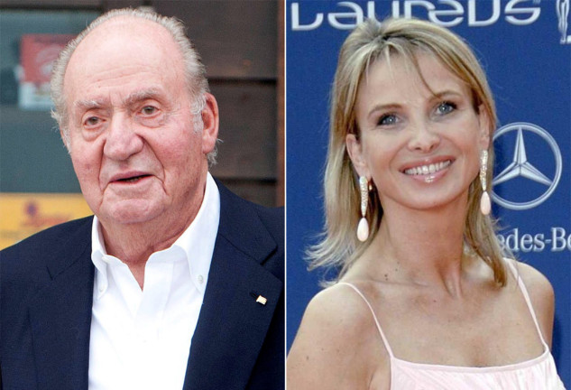 Juan Carlos I y Corinna Larsen