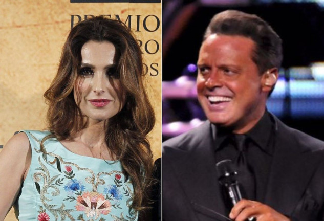 Paloma Cuevas y Luis Miguel en un montaje.