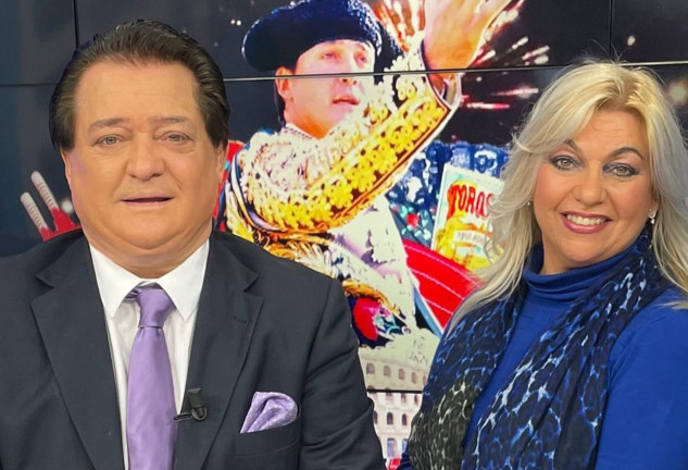 El Soro con su pareja