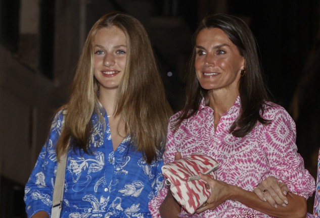 La princesa Leonor Letizia juntas en Palma de Mallorca en 2022