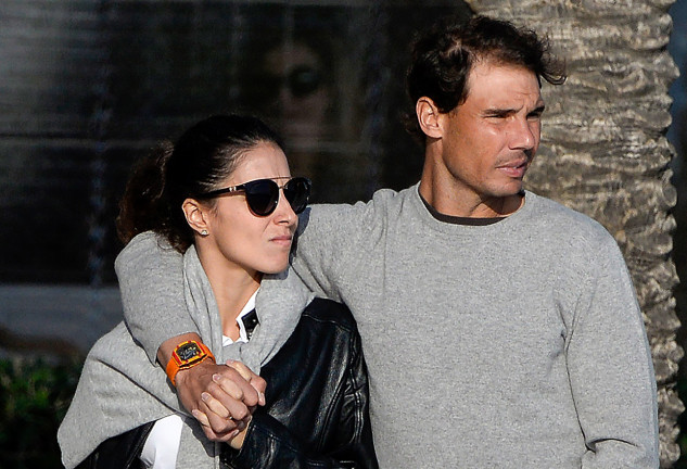 Mery y Rafa Nadal paseando