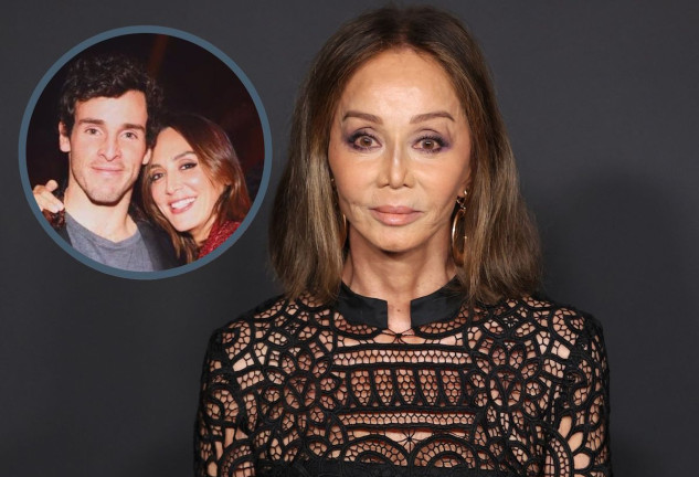 Isabel Preysler en un montaje con Tamara Falcó e Íñigo Onieva