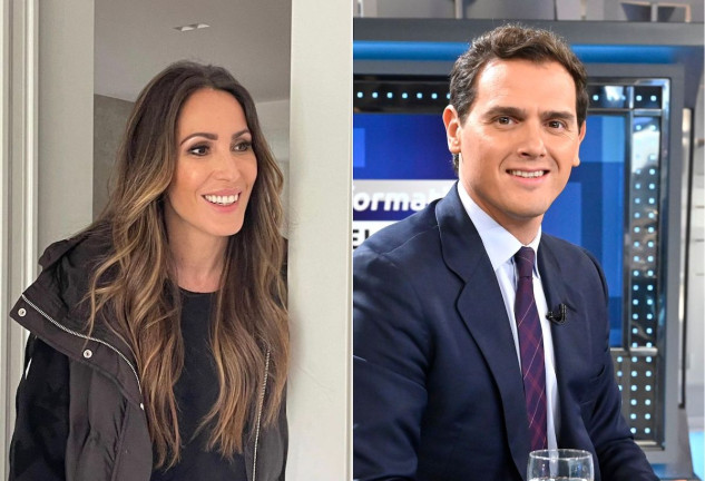 Malú y Albert Rivera, en un montaje