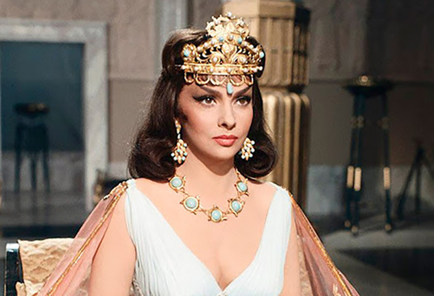 Gina Lollobrigida en la película Salomon y la reina de Saba