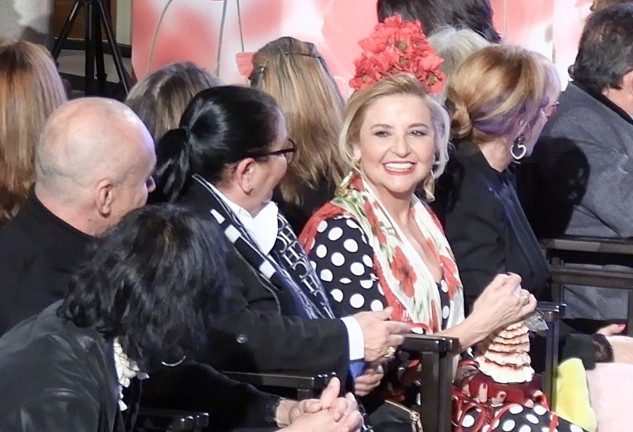 María del Monte e Inmaculada Casal durante los premios (Europa Press)