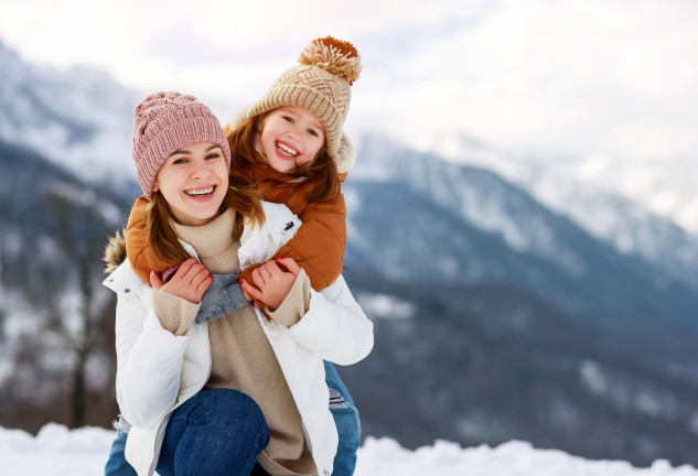 otitis sintomas madre hija invierno nieve