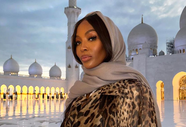 Naomi Campbell en Abu Dabi