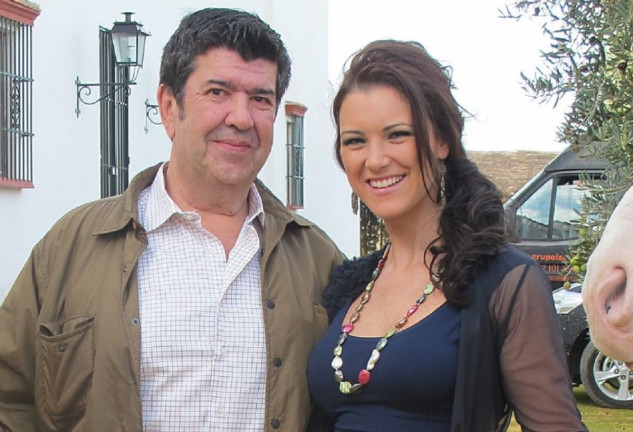 María Jesús Ruiz y Gil Silgado, en un momento de su relación.