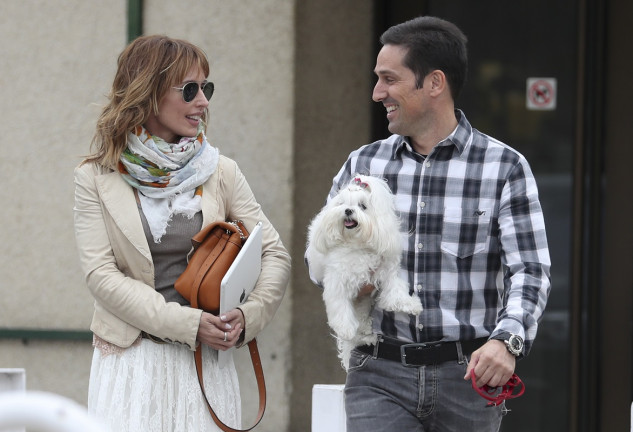 Emma García y su marido, Aitor Senar, en una imagen de archivo.