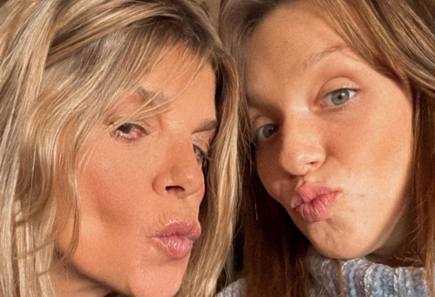 Arantxa de Benito con su hija Zayra Gutiérrez en una imagen de redes