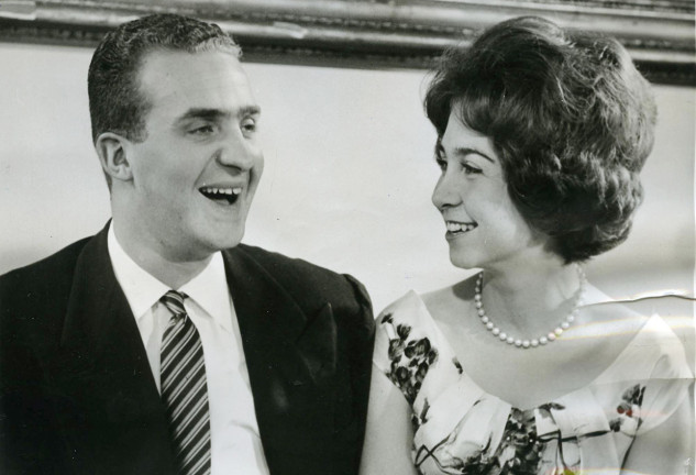 Juan Carlos y Sofía jóvenes