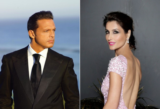 Luis Miguel y Paloma Cuevas en un montaje.