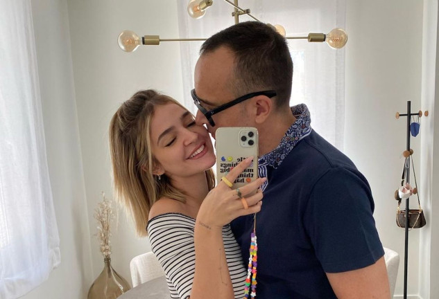 Laura Escanes y Risto Mejide en una imagen de 2021.