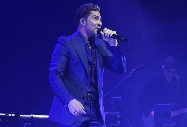 David Bisbal en su primer concierto homenaje a sus 20 años de carrera.