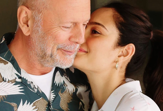 Bruce Willis con su hija.