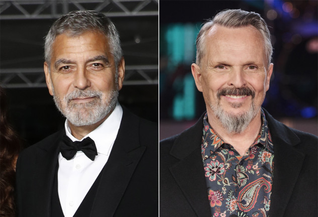 George Clooney y Miguel Bosé