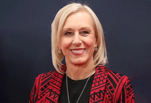 Martina Navratilova.
