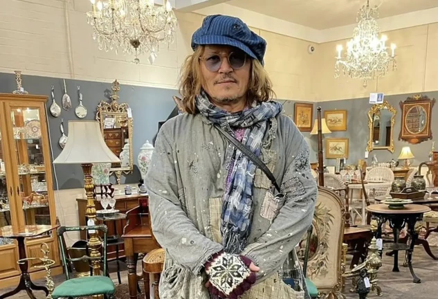 Johnny Depp se dedica a comprar antigüedades.