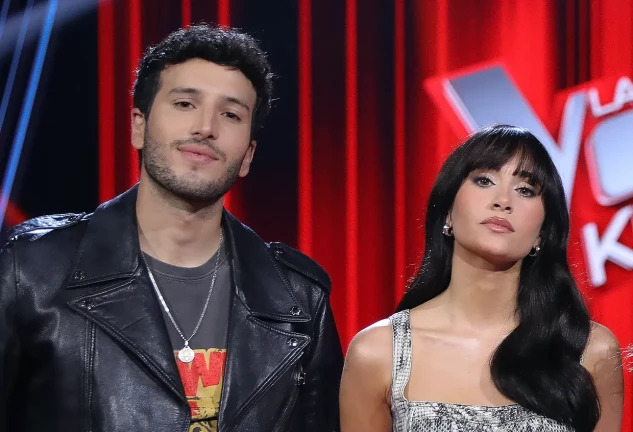 Sebastián Yatra y Aitana en 'La Voz Kids'.