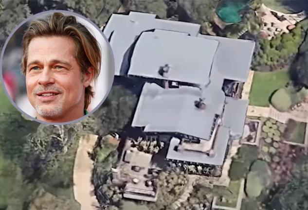 Brad Pitt y su mansión encantada