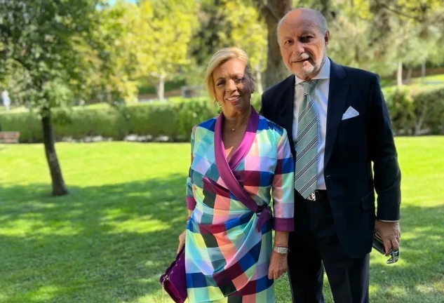 Carmen Borrego y su marido, José Carlos Bernal.