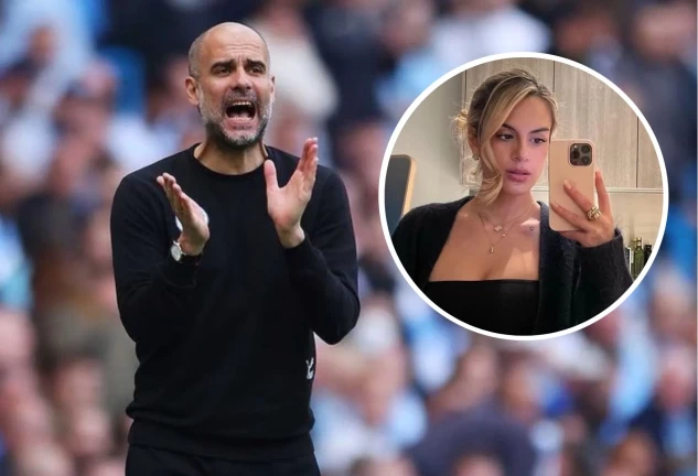 María es la hija mayor de Pep Guardiola.