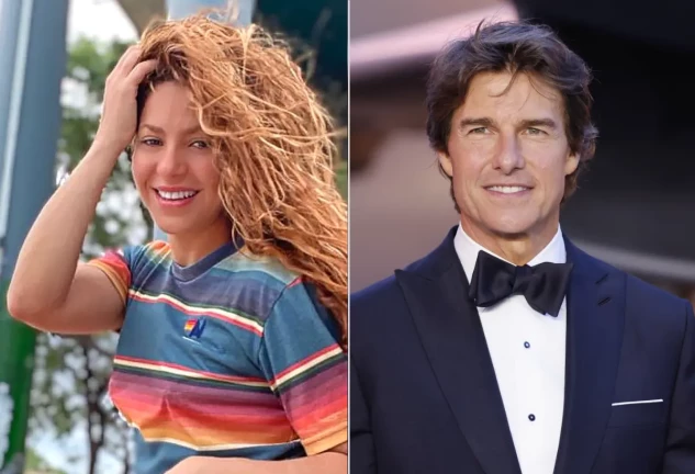 Shakira y Tom Cruise