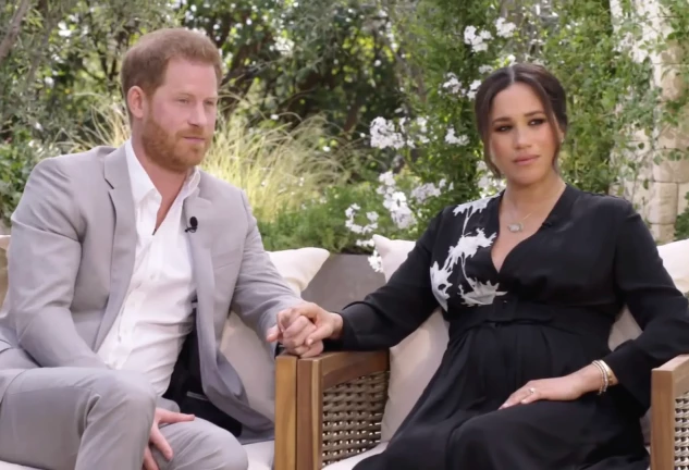 Harry y Meghan, durante su pasada entrevista con Oprah Winfrey.