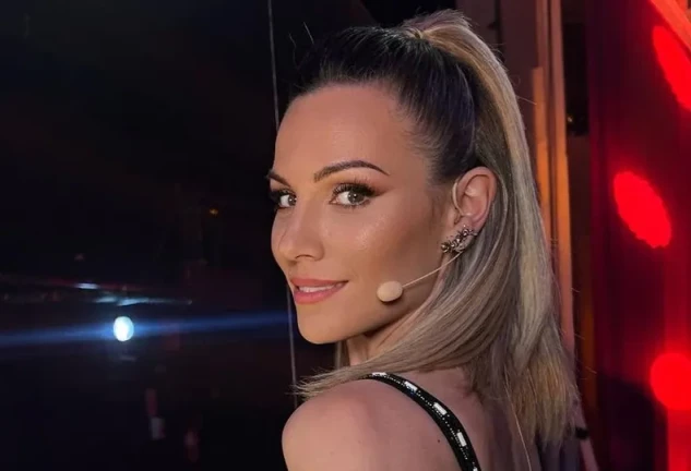 Edurne preparándose para una de las galas de 'Got Talent' (Instagram)