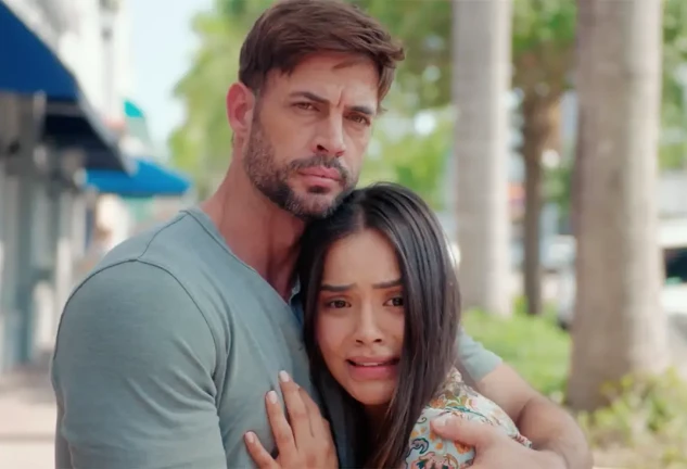 William Levy en una escena de su nueva telenovela.