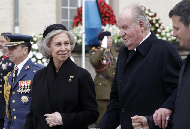 Juan Carlos y Sofía, juntos en una imagen de archivo.