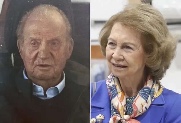 El rey Juan Carlos y la reina Sofía.