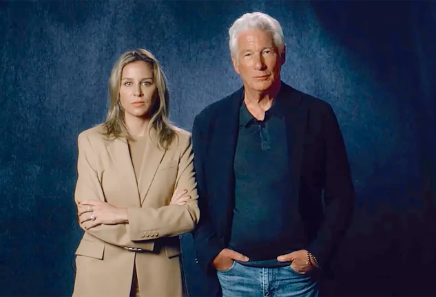 Richard Gere y Alejandra Silva