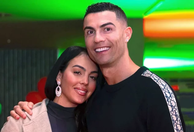 Georgina Rodríguez y Cristiano Ronaldo.