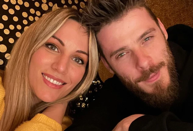 Edurne y David DeGea, en una imagen de redes sociales.