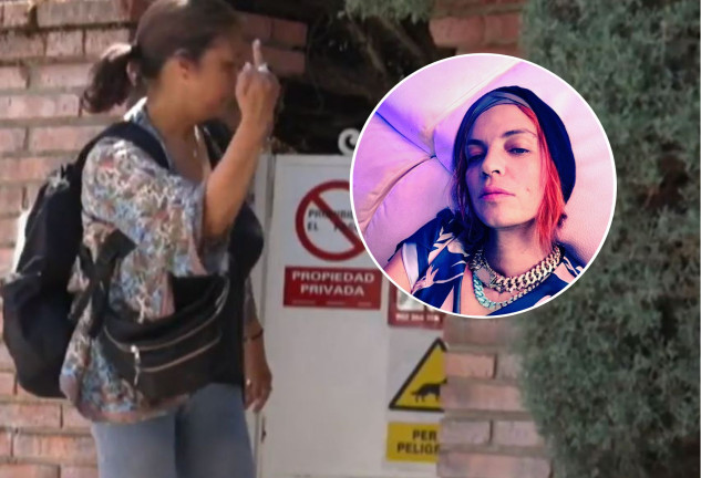 'Así es la vida' mostró a Lourdes Ornelas saliendo así de la puerta de casa de su hijo.