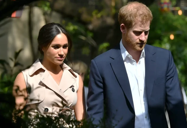 Meghan Markle y el príncipe Harry.