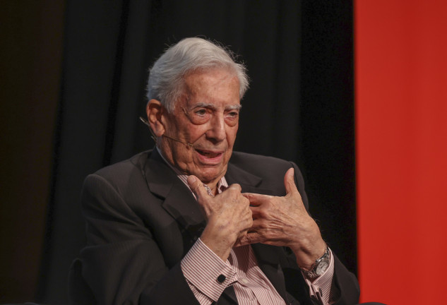 Mario Vargas Llosa en una imagen de archivo de abril 2023.